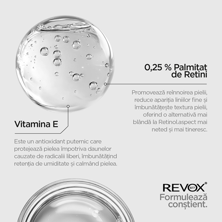 Revox B77 Just Retinol In Squalane ser antirid cu retinol pentru față și gât
