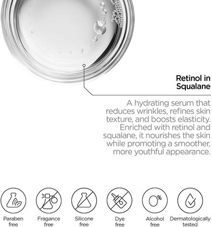 Revox B77 Just Retinol In Squalane sérum au rétinol anti-rides visage et cou