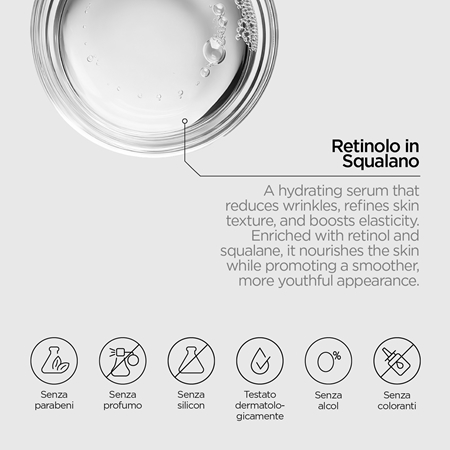 Revox B77 JUST Retinol In Squalane siero antirughe al retinolo per viso e collo