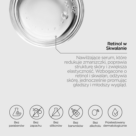 Revox B77 JUST Retinol In Squalane serum przeciwzmarszczkowe z retinolem do twarzy i szyi