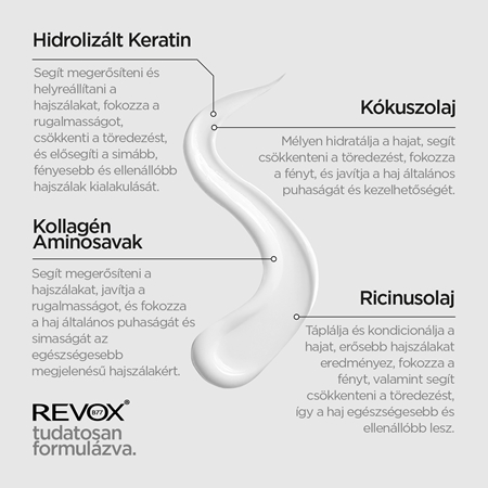 Revox B77 PLEX Hair Perfecting Treatment. Step 3 sampon előtti ápolás a festett és károsult hajra