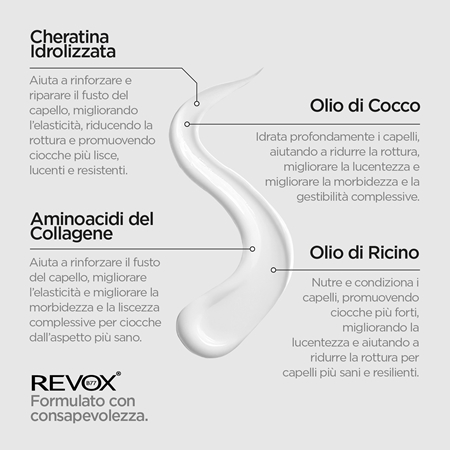 Revox B77 PLEX Hair Perfecting Treatment. Step 3 trattamento pre-shampoo per capelli tinti e danneggiati