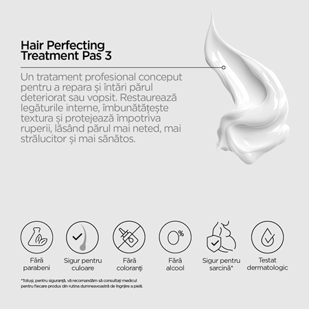 Revox B77 PLEX Hair Perfecting Treatment. Step 3 tratament pre-sampon pentru par vopsit si deteriorat