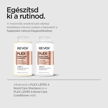 Revox B77 PLEX Hair Perfecting Treatment. Step 3 sampon előtti ápolás a festett és károsult hajra