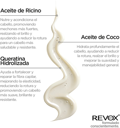 Revox B77 PLEX Bond Care Shampoo. Step 4 champú revitalizador con efecto humectante
