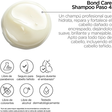 Revox B77 PLEX Bond Care Shampoo. Step 4 champú revitalizador con efecto humectante