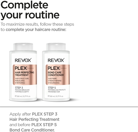 Revox B77 PLEX Bond Care Shampoo. Step 4 champô reforçador com efeito hidratante