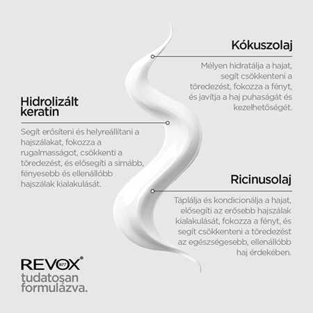 Revox B77 PLEX Bond Care Conditioner. Step 5 tápláló kondícionáló a haj megerősítésére