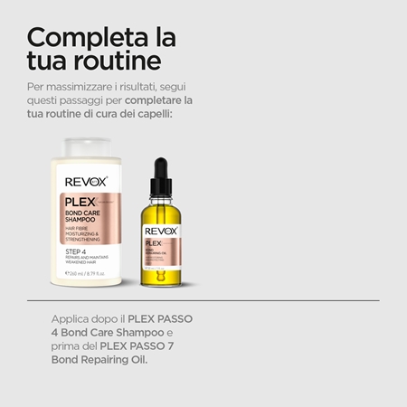 Revox B77 PLEX Bond Care Conditioner. Step 5 balsamo nutriente per capelli più forti