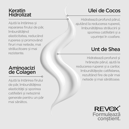Revox B77 PLEX Bond Smoothing Crème. Step 6 crema de netezire pentru intarirea parului