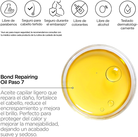 Revox B77 PLEX Bond Repairing Oil. Step 7 aceite nutritivo para dar brillo y suavidad al cabello