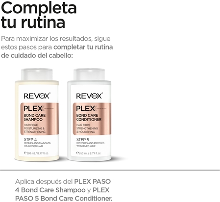 Revox B77 PLEX Bond Repairing Oil. Step 7 aceite nutritivo para dar brillo y suavidad al cabello