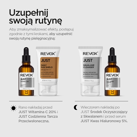 Revox B77 JUST Hyaluronic Acid 3% nawilżający żel oczyszczający do twarzy