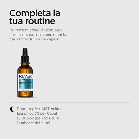 Revox B77 JUST Multi Peptides for Hair siero per ripristinare la densità dei capelli