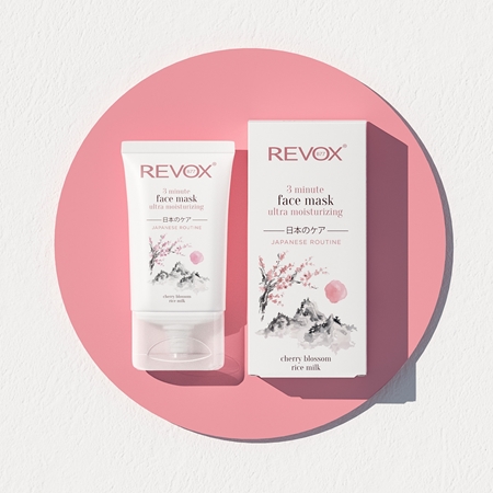 Revox B77 Japanese Routine 3 Minute Face Mask Ultra Moisturizing intenzivní hydratační maska na obličej