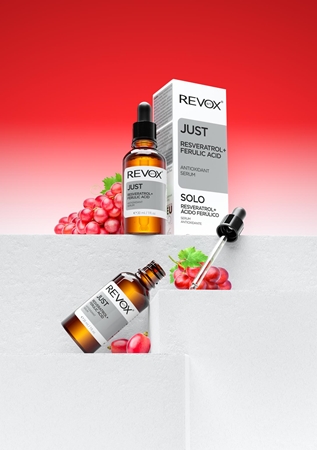Revox B77 JUST Resveratrol + Ferulic Acid antioxidační sérum na obličej a krk