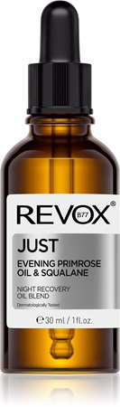Revox B77 JUST Evening Primrose Oil & Squalane regenerační noční olej pro obnovu kožní bariéry