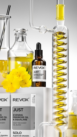 Revox B77 JUST Evening Primrose Oil & Squalane regenerační noční olej pro obnovu kožní bariéry
