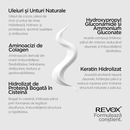Revox B77 PLEX Hair Rebuilding System Set for Salon & Home set pentru par deteriorat si vopsit
