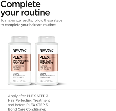 Revox B77 PLEX Blonde Boost Shampoo. Step 4B šampon za nevtralizacijo rumenih tonov za blond lase