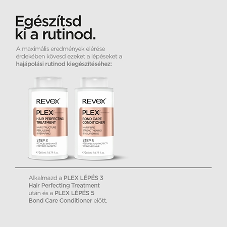Revox B77 PLEX Blonde Boost Shampoo. Step 4B sampon a sárga tónusok neutralizálására szőke hajra