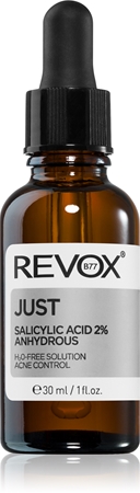 Revox B77 Just Salicylic Acid 2% Anhydrous sérum peeling exfoliant visage