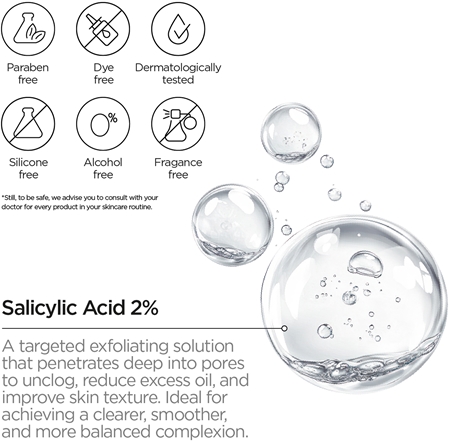 Revox B77 Just Salicylic Acid 2% Anhydrous sérum peeling exfoliant visage