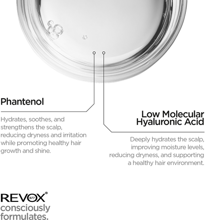 Revox B77 JUST Hyaluronic Acid 2% for Hair sérum hydratant cheveux et cuir chevelu