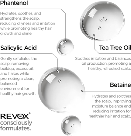 Revox B77 JUST Salicylic Acid 2% sérum purifiant en profondeur cuir chevelu