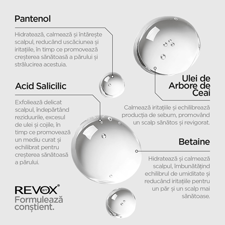 Revox B77 JUST Salicylic Acid 2% Ser pentru scalp curățare profundă