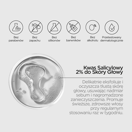 Revox B77 JUST Salicylic Acid 2% głęboko oczyszczające serum do skóry głowy