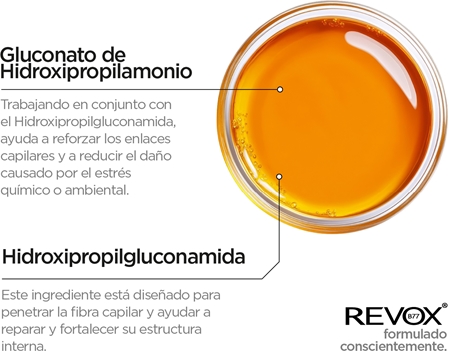 Revox B77 PLEX Bond Multiply Formula. Step 1 cuidado protector para cabello dañado, químicamente tratado