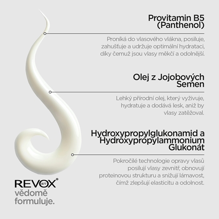 Revox B77 PLEX Bond Perfect Formula. Step 2 posilující péče po chemickém ošetření vlasů