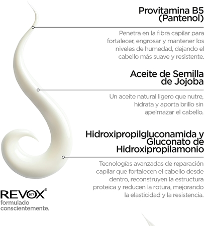 Revox B77 PLEX Bond Perfect Formula. Step 2 tratamiento fortificante para después de un tratamiento químico en el cabello