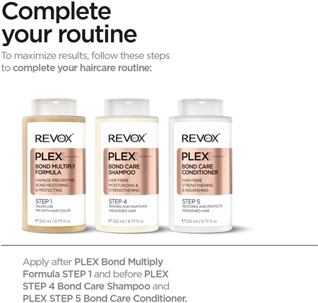 Revox B77 PLEX Bond Perfect Formula. Step 2 krepilna nega po kemični obdelavi las