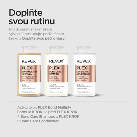 Revox B77 PLEX Bond Perfect Formula. Step 2 posilující péče po chemickém ošetření vlasů