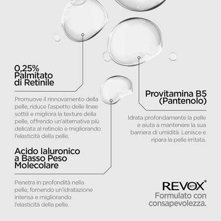 Revox B77 JUST Retinol lozione tonica per ringiovanire la pelle