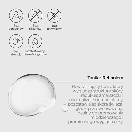 Revox B77 JUST Retinol tonik do odmładzania skóry