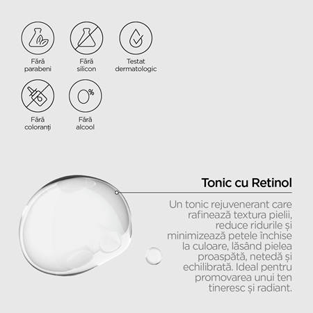 Revox B77 JUST Retinol tonic pentru intinerirea pielii