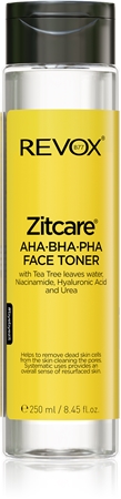 Revox B77 Zitcare AHA BHA PHA Active Face Toner gently cleansing toner