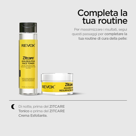 Revox B77 Zitcare AHA BHA PHA Face Wash gel detergente delicato con effetto esfoliante