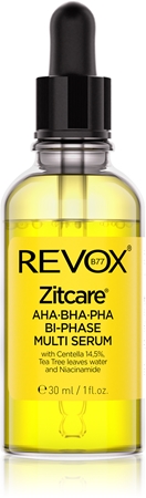 Revox B77 Zitcare AHA BHA PHA Bi-Phase Multi Serum sérum bi-phasé pour lisser et matifier la peau