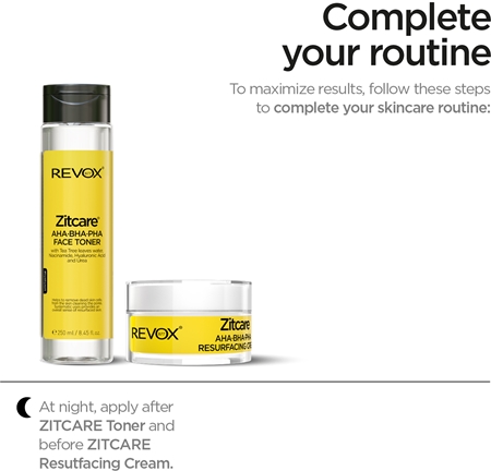 Revox B77 Zitcare AHA BHA PHA Bi-Phase Multi Serum sérum bi-phasé pour lisser et matifier la peau