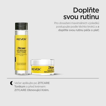Revox B77 Zitcare AHA BHA PHA Bi-Phase Multi Serum dvoufázové sérum pro vyhlazení a zmatnění pleti