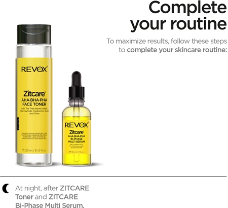 Revox B77 Zitcare AHA BHA PHA Resurfacing Cream crema de noapte care catifeleaza