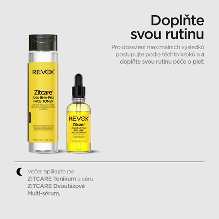 Revox B77 Zitcare AHA BHA PHA Resurfacing Cream vyhlazující noční krém