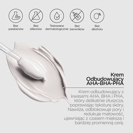 Revox B77 Zitcare AHA BHA PHA Resurfacing Cream wygładzający krem na noc