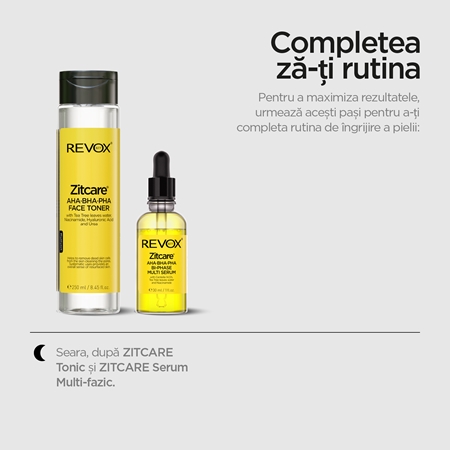 Revox B77 Zitcare AHA BHA PHA Resurfacing Cream crema de noapte care catifeleaza
