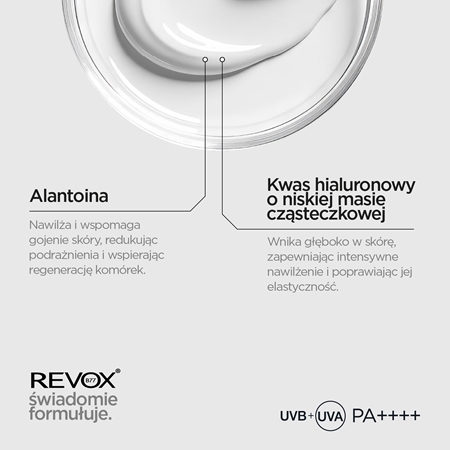 Revox B77 JUST Daily Sun Shield krem ochronny do skóry tłustej i mieszanej SPF 50+