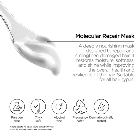 Revox B77 PLEX Molecular Repair Mask regenererande leave-in inpackning för hår
